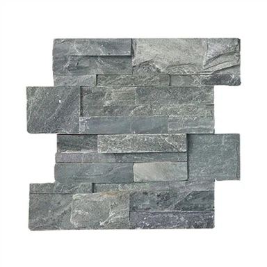 Llechi Gwyrdd Naturiol Tetris Ledge Stone